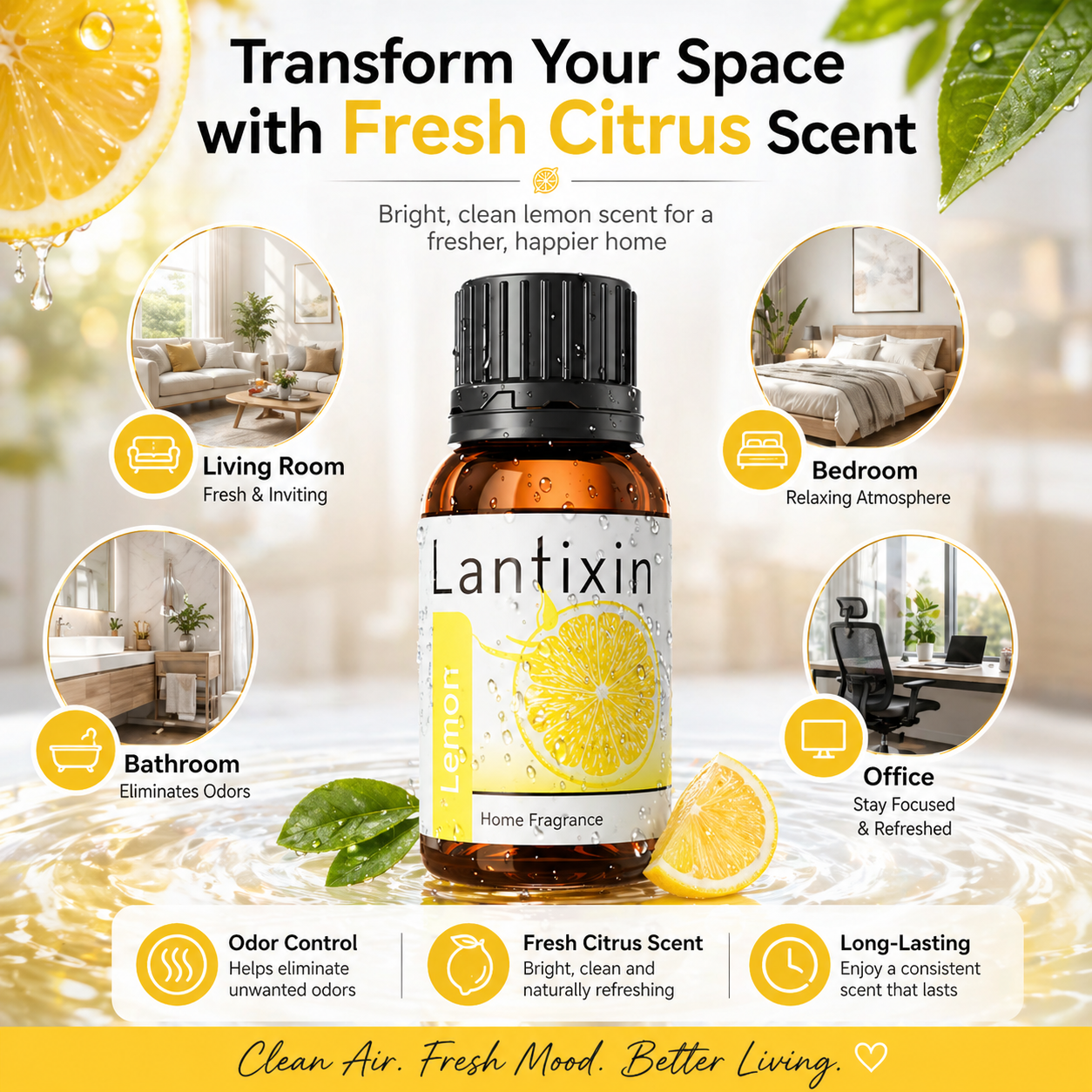 Lantixin® Fresh Lemon Scent