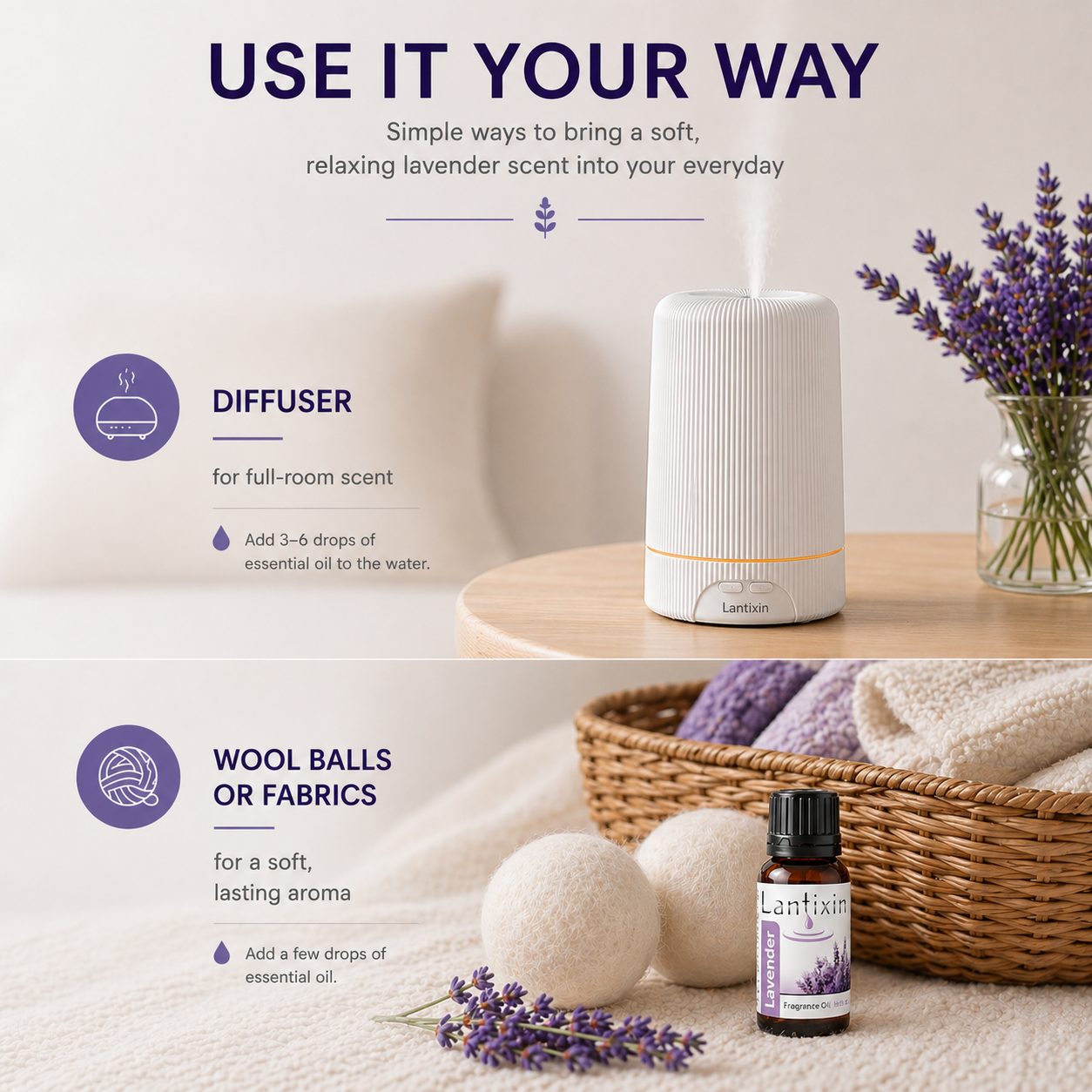 Lantixin® Calm Lavender Fragrance